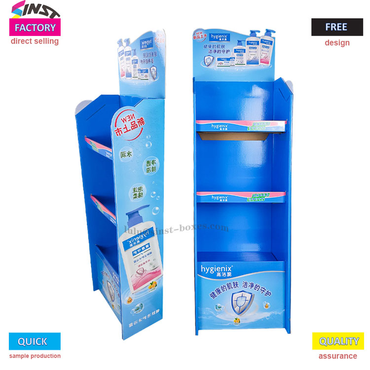 сталак за приказ гела за туширање